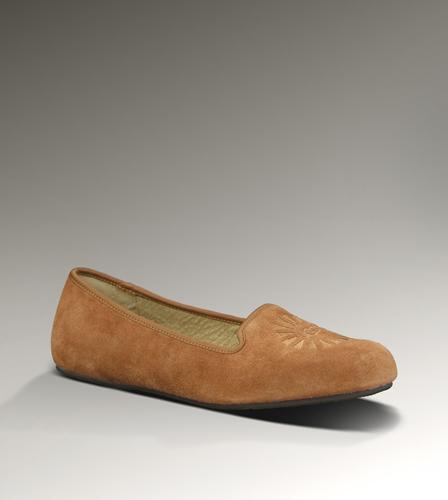 Ugg Outlet Alloway Chestnut Slippers 160857 - Click Image to Close