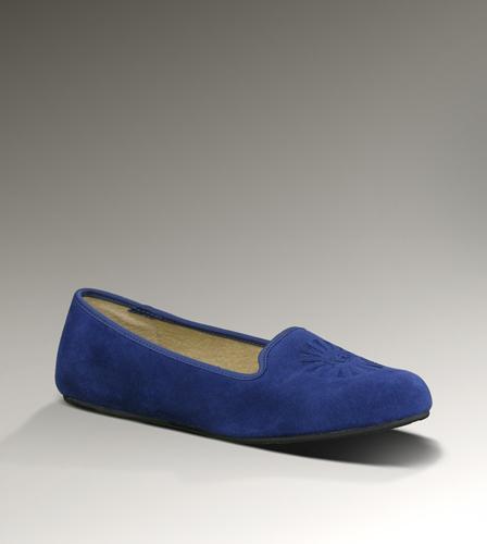 Ugg Outlet Alloway Navy Slippers 901637 - Click Image to Close
