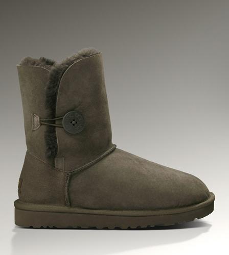 Ugg Outlet Bailey Button Chocolate Boots 890275