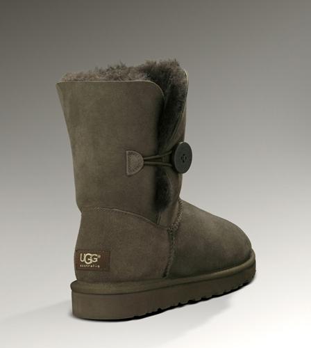 Ugg Outlet Bailey Button Chocolate Boots 890275