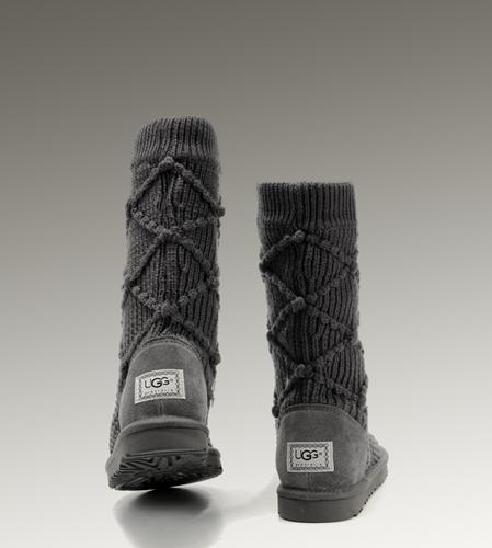 Ugg Outlet Classic Cardy Grey Boots 124976