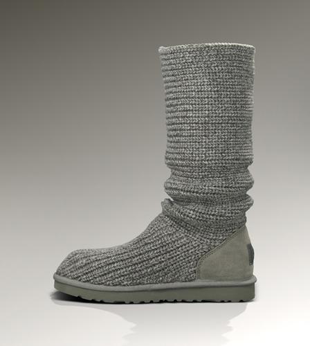Ugg Outlet Classic Cardy Grey Boots 302987