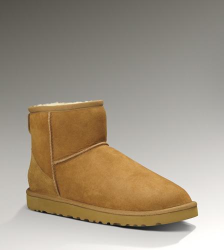 Ugg Outlet Classic Mini Chestnut Boots 926714 - Click Image to Close