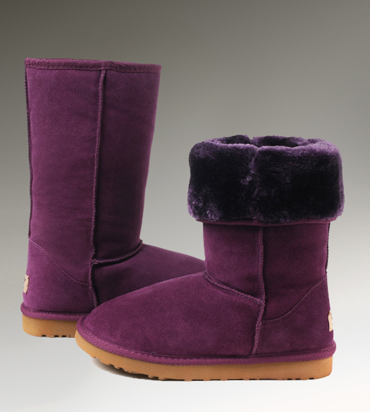 Ugg Outlet Classic Tall Purple Boots 305948