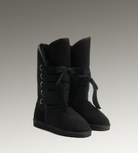 Ugg Outlet Roxy Tall Black Boots 120589