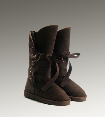 Ugg Outlet Roxy Tall Chocolate Boots 094278