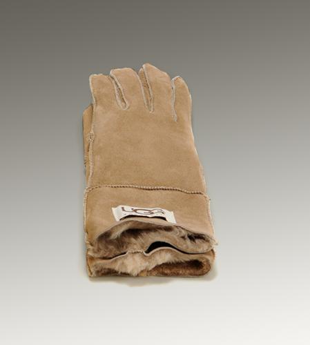 Ugg Outlet Turn Cuff Sand Glove 168304 - Click Image to Close